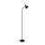 Lampa podłogowa Matis czarna minimalistyczna NO2512244003 - Nordlux